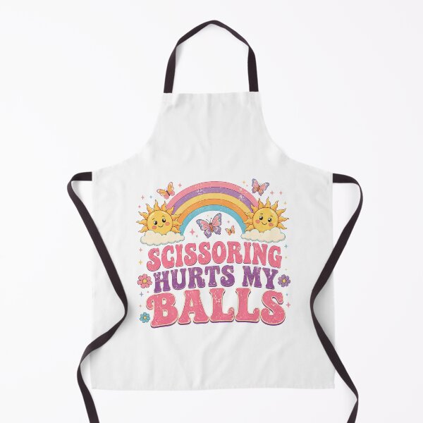 Item preview, Scissoring Hurts My Balls designed and sold by a-turner-paint.