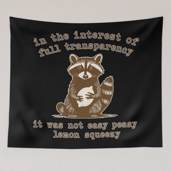 Item preview, Funny Raccoon, Sarcastic designed and sold by nasr-say.