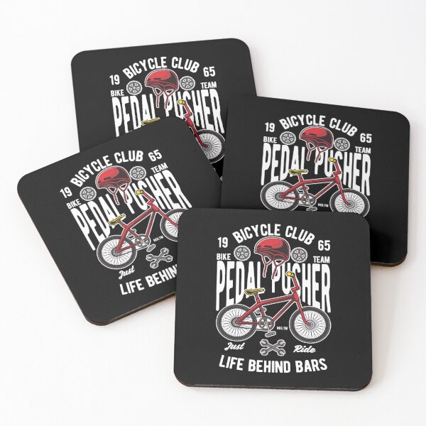 Item preview, Pedal Pusher BMX Bicycle Club Life Behind Bars designed and sold by heedooppod.