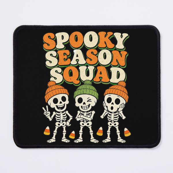 Item preview, Spooky Season Squad - Retro Halloween Skeletons designed and sold by Graphic Vibe Designs.
