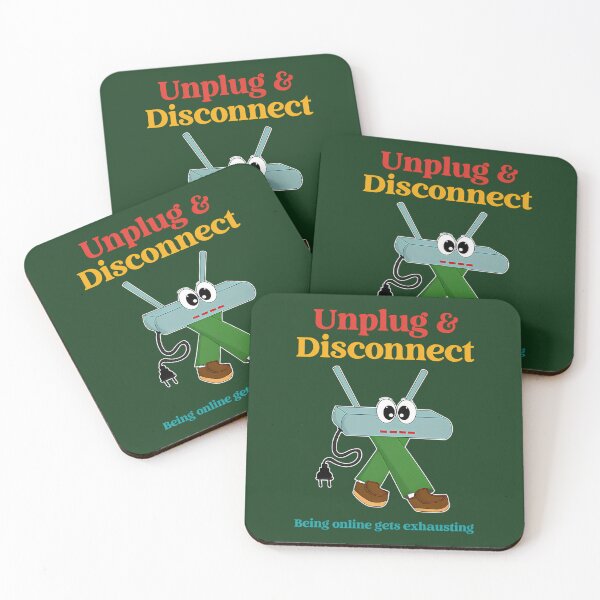 Item preview, Unplug  Disconnect Being Online Gets Exhausting 185 designed and sold by eternalwildflo.