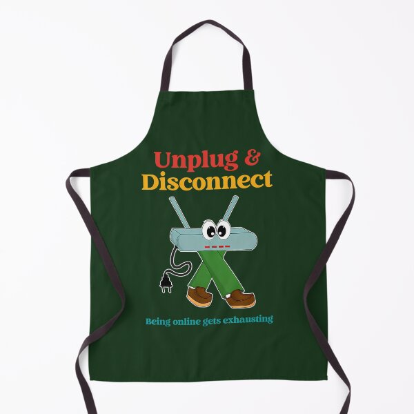 Item preview, Unplug Disconnect Being Online Gets Exhausting 185 designed and sold by eternalwildflo.