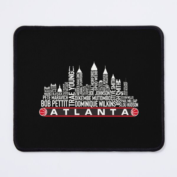 Item preview, Atlanta Basketball Legends Skyline Typography Graphic designed and sold by StevenMit74487.