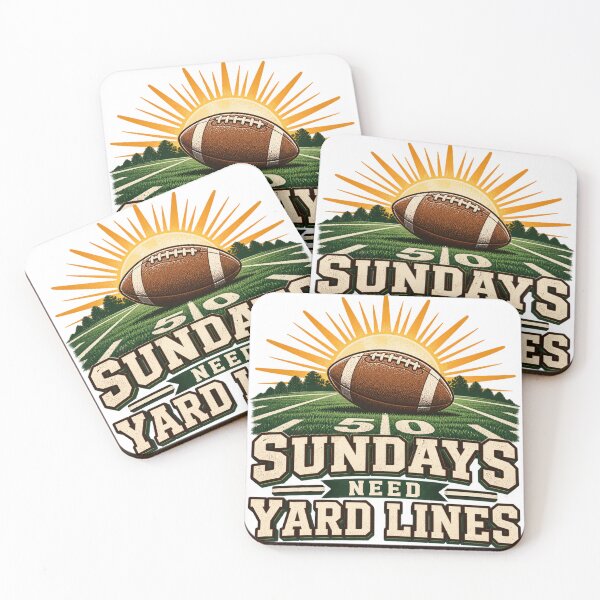 Item preview, Sundays Need Yard Lines designed and sold by S06PMarketing.