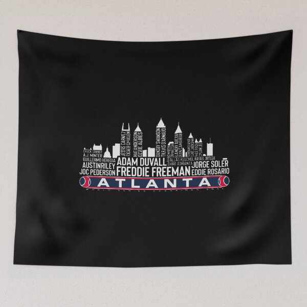 Item preview, Atlanta 2021 Baseball Champions Player Skyline Graphic designed and sold by SteveCort94061.