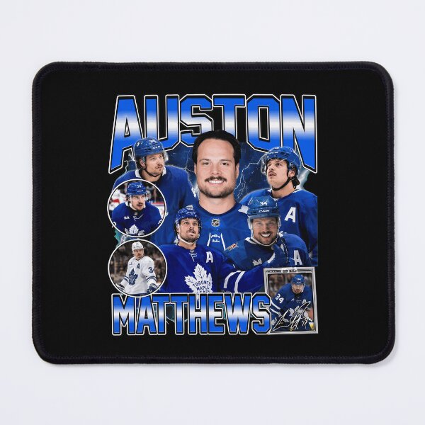 Item preview, Auston Matthews Toronto Hockey Vintage Player Collage Graphic designed and sold by JoshuaPow53664.