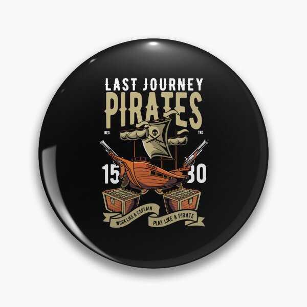 Item preview, Work Like A Captain Play Like A Pirate Ship Treasure designed and sold by heedooppod.