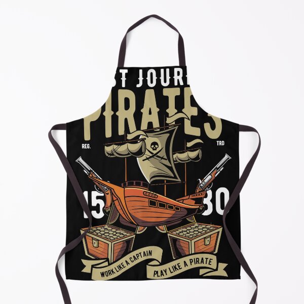 Item preview, Work Like A Captain Play Like A Pirate Ship Treasure designed and sold by heedooppod.