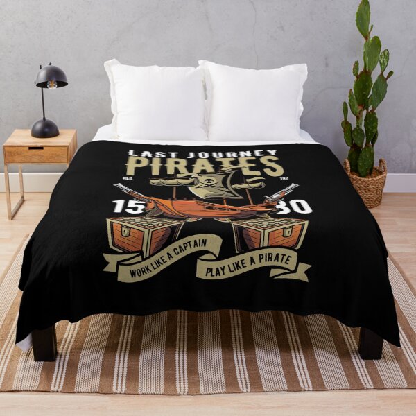 Item preview, Work Like A Captain Play Like A Pirate Ship Treasure designed and sold by heedooppod.