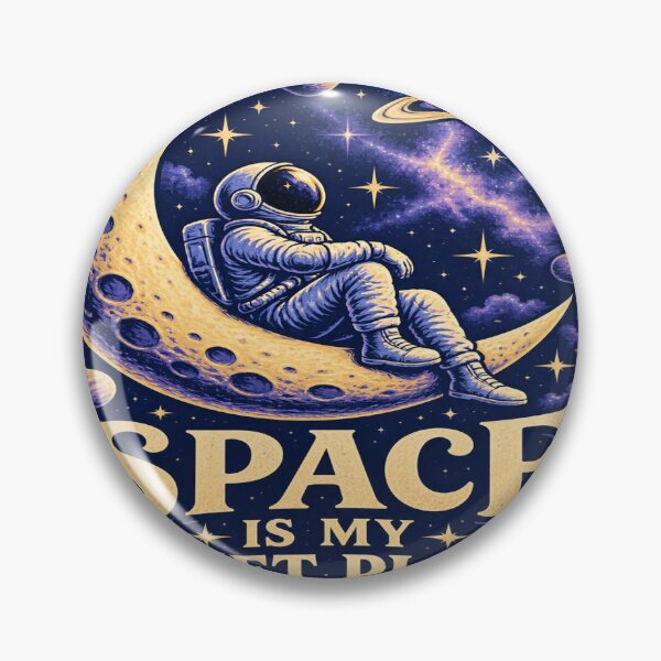 Item preview, Space Is My Quiet Place designed and sold by S06PMarketing.