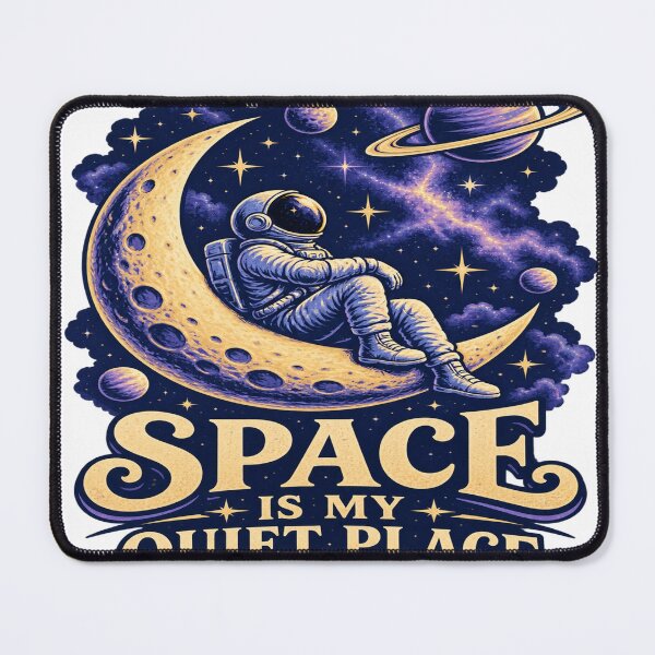 Item preview, Space Is My Quiet Place designed and sold by S06PMarketing.
