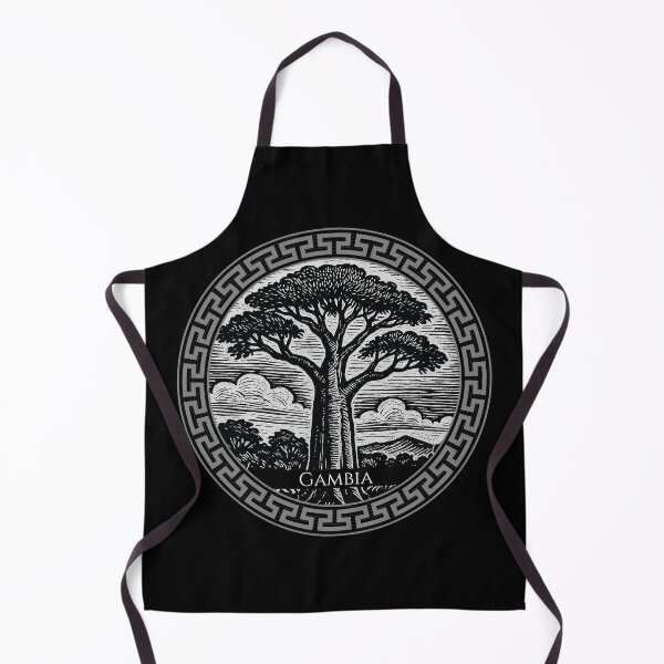 Item preview, Gambia Vintage Woodcut Art designed and sold by Thistle-TShop.