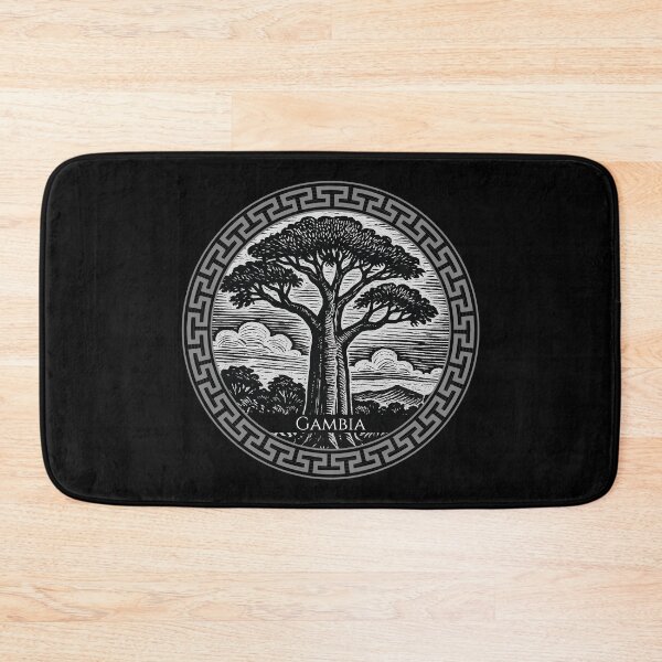 Item preview, Gambia Vintage Woodcut Art designed and sold by Thistle-TShop.
