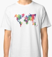 World Map Classic T-Shirt