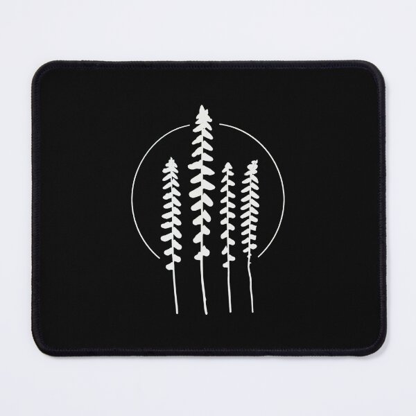 Item preview, Original Sword Fern Cyanotype – Minimalist Botanical Circle Art designed and sold by The Snarky Ph.D.: A Study in Botanicals .