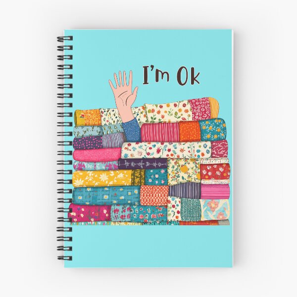 Item preview, Funny Sewing, I’m OK Buried in Fabric designed and sold by Felipe-barg.