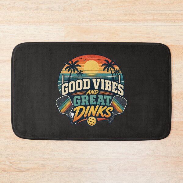 Item preview, Good Vibes, Great Dinks - Pickleball Dad Retro Shirt designed and sold by GreyTee.