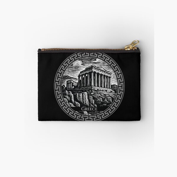 Item preview, Greece Vintage Woodcut Art designed and sold by Thistle-TShop.