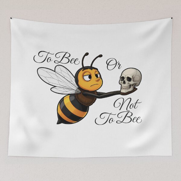 Item preview, To Bee Or Not To Bee designed and sold by WrenAndWhimsy.