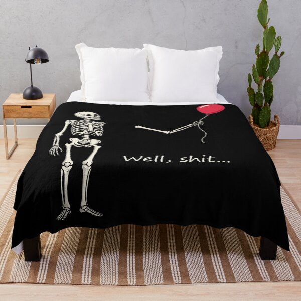 Item preview, Funny Skeleton Lost Balloon Halloween Saying Quote designed and sold by HaytamShop.