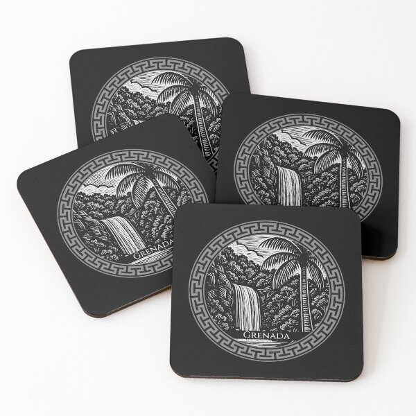 Item preview, Grenada Vintage Woodcut Art designed and sold by Thistle-TShop.