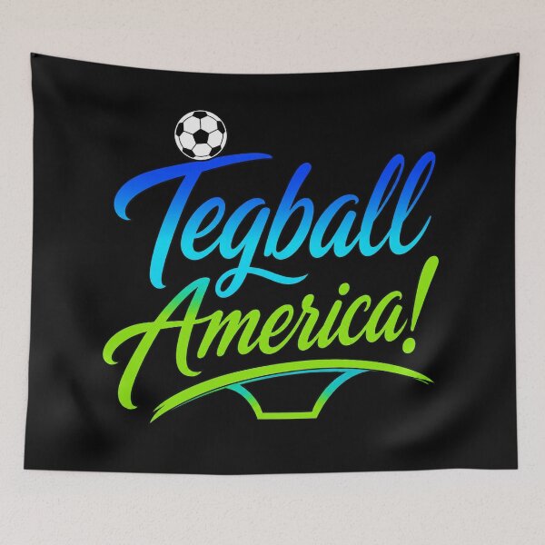 Artikelvorschau, Teqball America – Colorful Soccer Table Sport Design entworfen und verkauft von The-Drip-Studio.