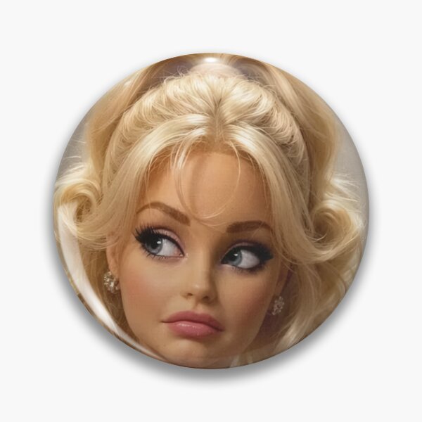Item preview, Funny Suspicious Blonde Doll Half Up Ponytail Meme designed and sold by Devilians92.