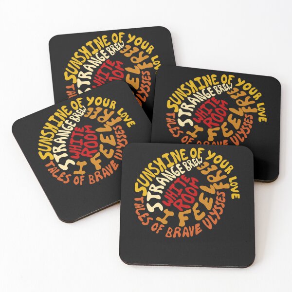 Item preview, Psychedelic Spiral Typography Song Titles designed and sold by Fegos.
