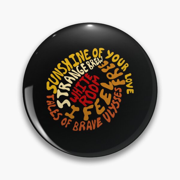 Item preview, Psychedelic Spiral Typography Song Titles designed and sold by Fegos.
