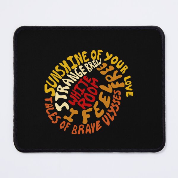 Item preview, Psychedelic Spiral Typography Song Titles designed and sold by Fegos.