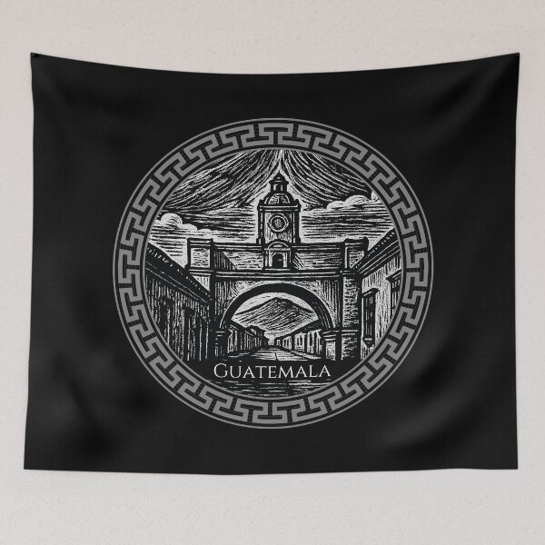 Item preview, Guatemala Vintage Woodcut Art designed and sold by Thistle-TShop.