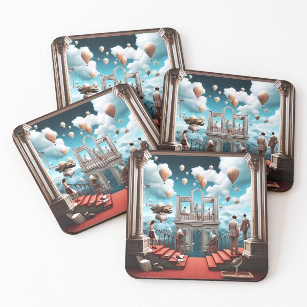 Item preview, Steps To Imaginary World With Hot Air Balloons designed and sold by DEC02.