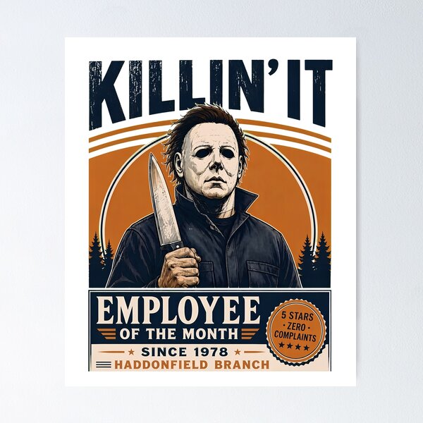 Item preview, Michael Myers Tshirts Michael Movie Killin' It Since 1978 Halloween designed and sold by Hydlaaksmndriss.