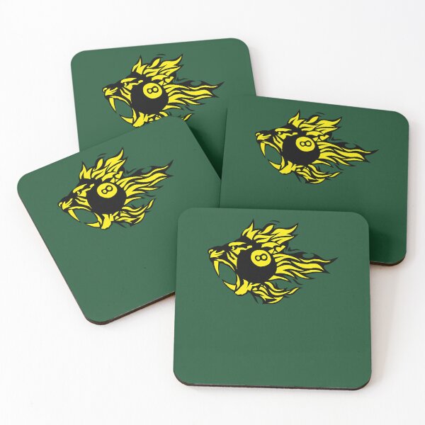 Item preview, Billiards Tiger Flame Fire Logo Animal Sport 199 designed and sold by BRBDesignsCo.