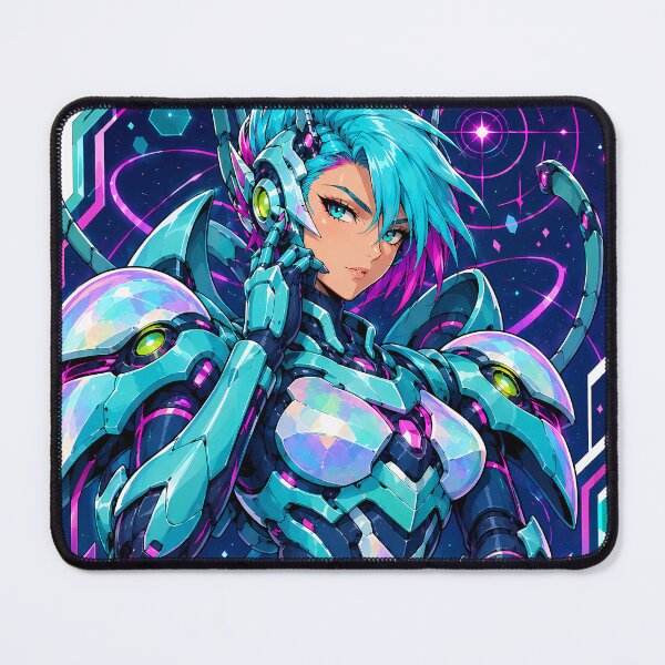 Item preview, Turquoise Beetle Cyberpunk Mecha Alien Hunter designed and sold by Apocalyptic Art Studio.