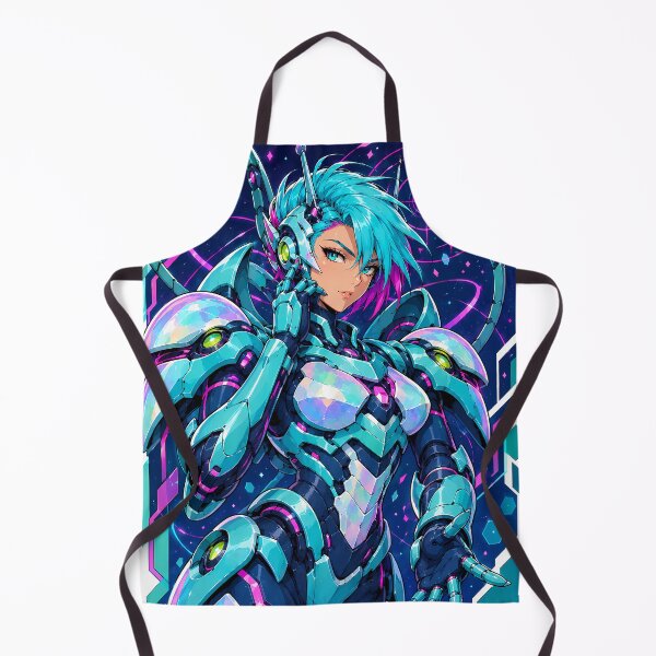 Item preview, Turquoise Beetle Cyberpunk Mecha Alien Hunter designed and sold by Apocalyptic Art Studio.