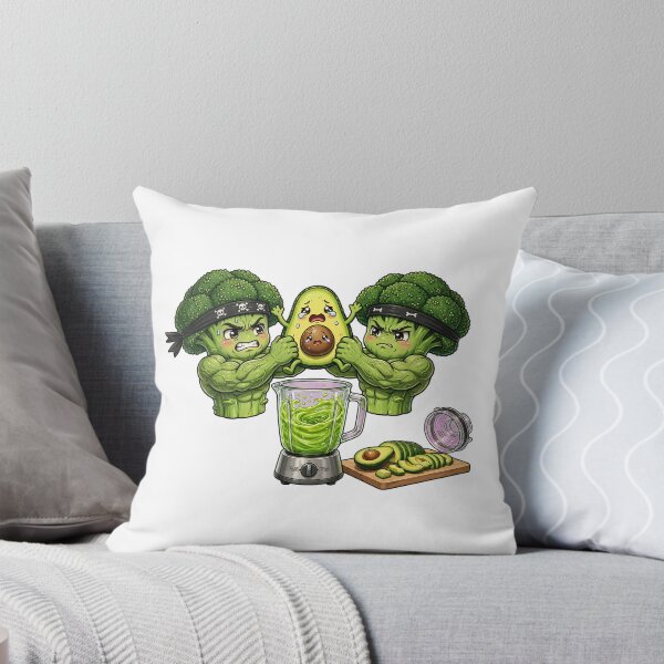 Item preview, Broccoli vs Avocado - Funny Kitchen Horror Blender Massacre designed and sold by Csaba1983.