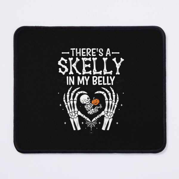 Item preview, There's A Skelly In My Belly Halloween Pregnancy designed and sold by leocreatives.
