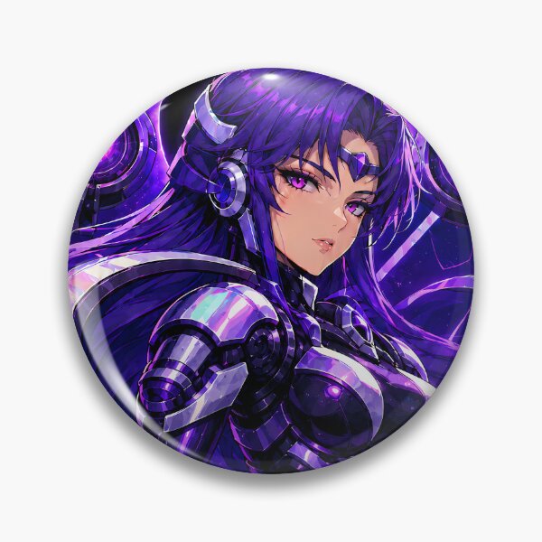 Item preview, Empress of the Void: Violet Eclipse Cyberpunk Mecha designed and sold by Apocalyptic Art Studio.