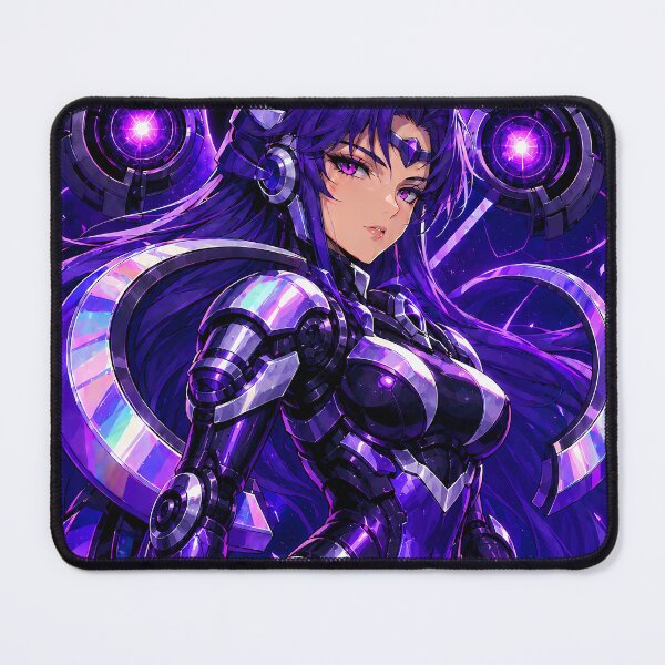 Item preview, Empress of the Void: Violet Eclipse Cyberpunk Mecha designed and sold by Apocalyptic Art Studio.