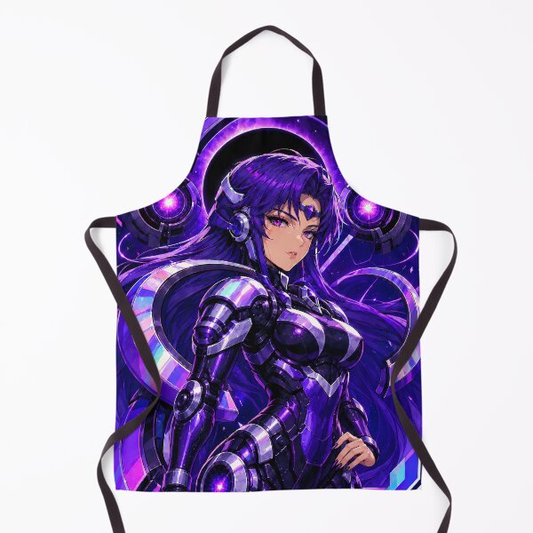 Item preview, Empress of the Void: Violet Eclipse Cyberpunk Mecha designed and sold by Apocalyptic Art Studio.