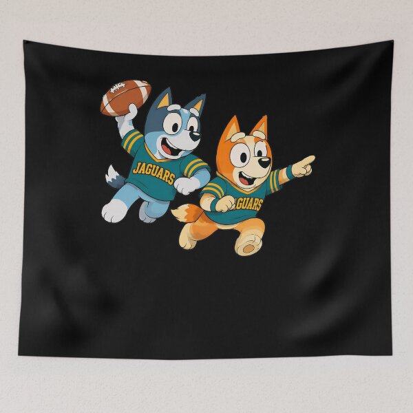 Item preview, Bluey Bingo Jaguars Football designed and sold by TijanaARTSt88.