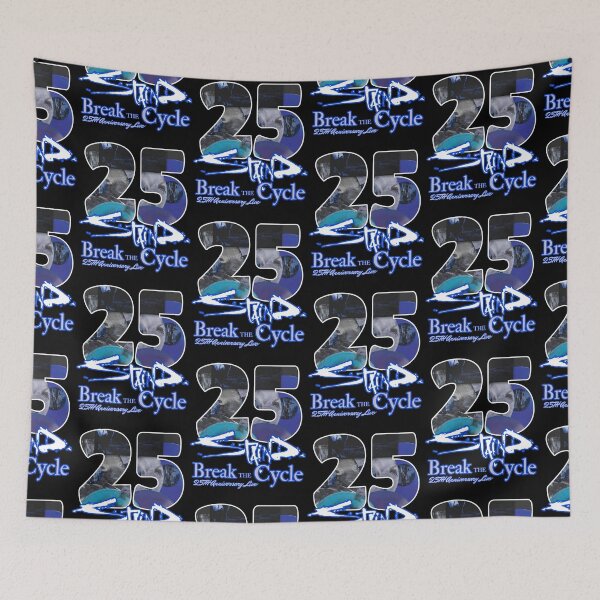 Item preview, Break The Cycle 25th Anniversary Live Retro designed and sold by StanleyMJ.