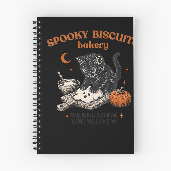 Item preview, Spooky Biscuits Bakery Funny Black Cat Halloween Pumpkin designed and sold by stershopepie.
