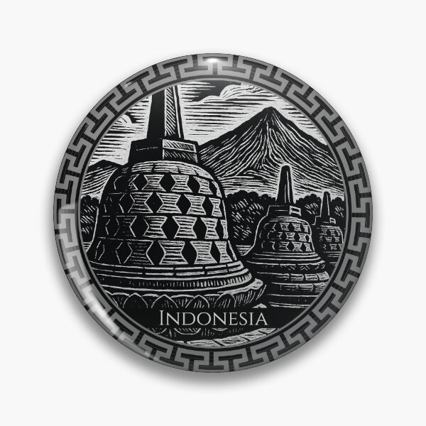 Item preview, Indonesia Vintage Woodcut Art designed and sold by Thistle-TShop.