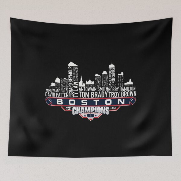 Item preview, Boston Football Legends Skyline Typography Graphic designed and sold by CharlesMe56267.