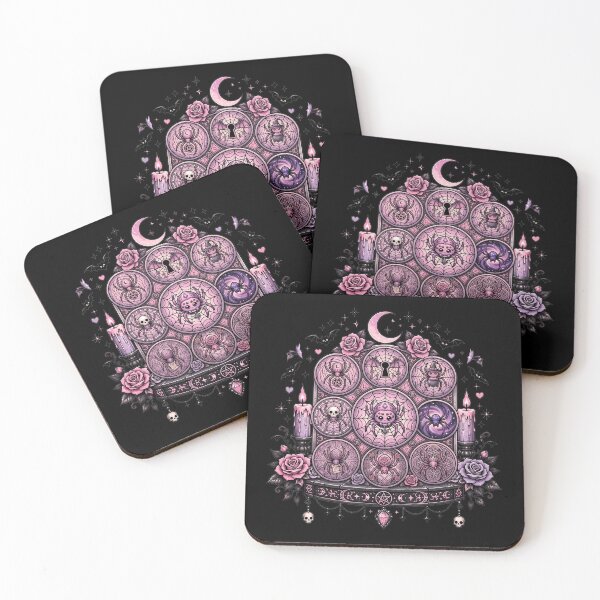 Item preview, Goth Halloween Spiders designed and sold by Applecrunch.