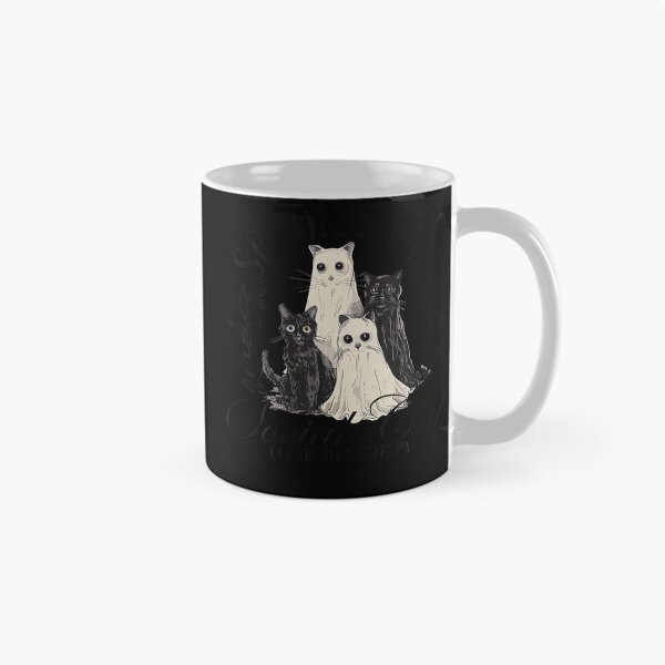 Item preview, Spooky Cat Social Club Gothic Black Cat Halloween designed and sold by stershopepie.