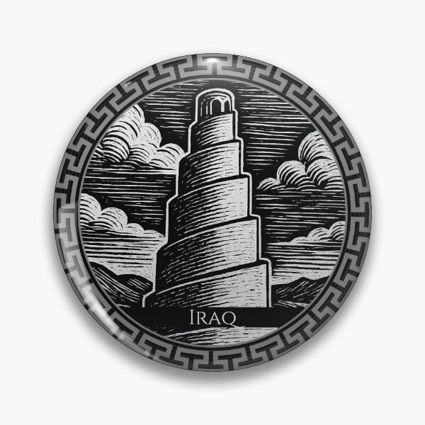 Item preview, Iraq Vintage Woodcut Art designed and sold by Thistle-TShop.
