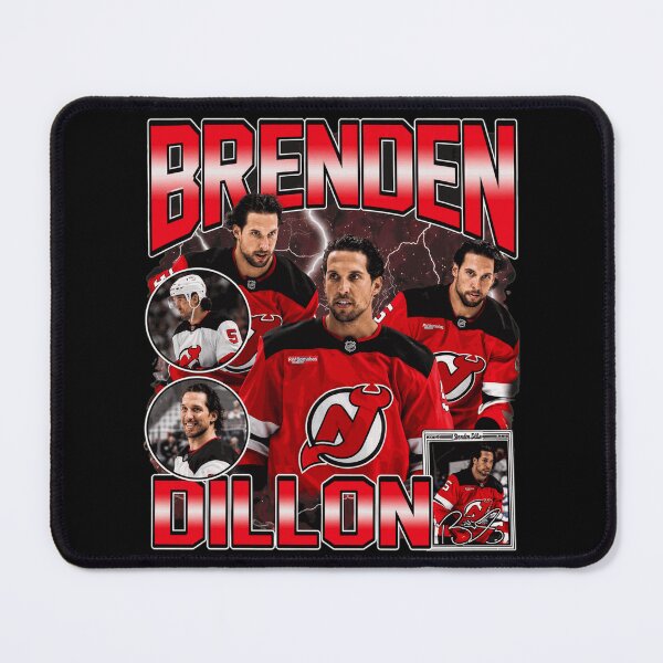 Item preview, Brenden Dillon New Jersey Hockey Retro Player Collage Graphic designed and sold by EdwardJam10416.